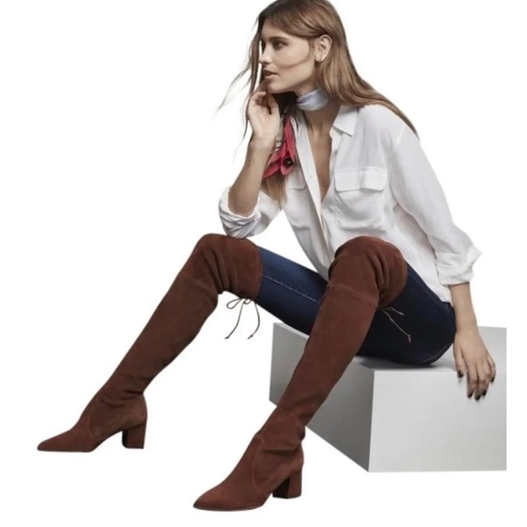 Stuart Weitzman Over The Knee Boot - Picture 1 of 4